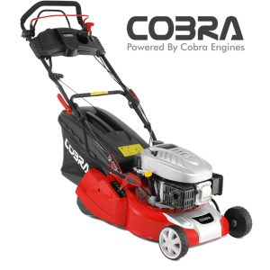 Cobra RM40SPCE electric start petrol lawnmower